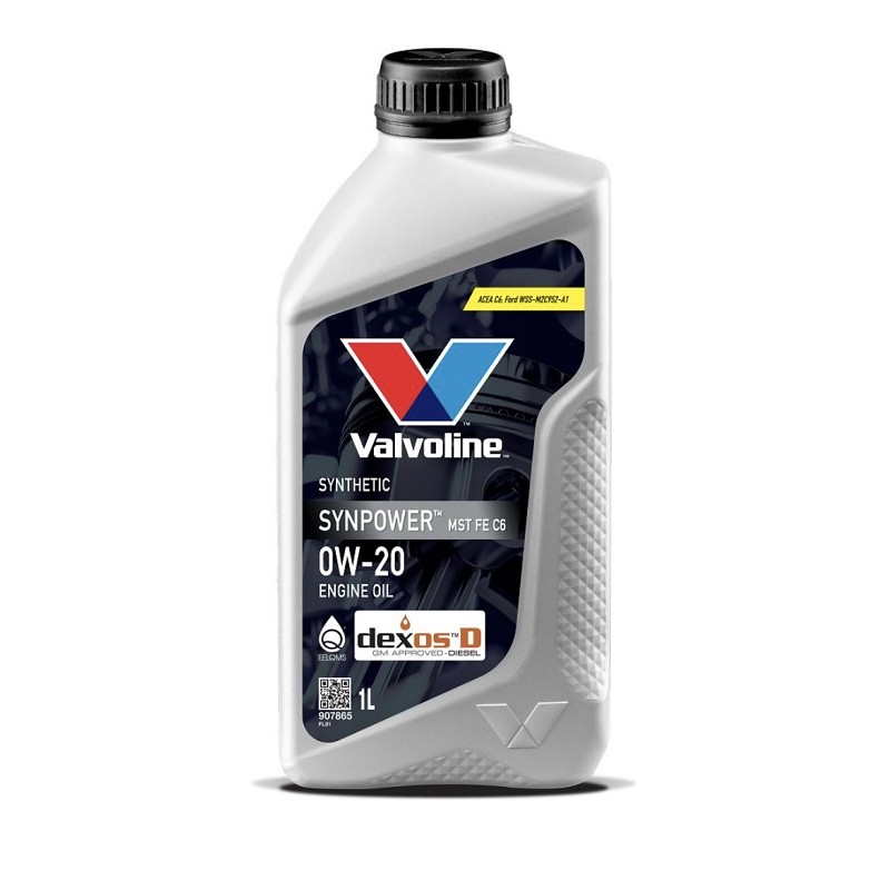 Новинка!  VALVOLINE SYNPOWER MST C6 0W-20 1л. 898291