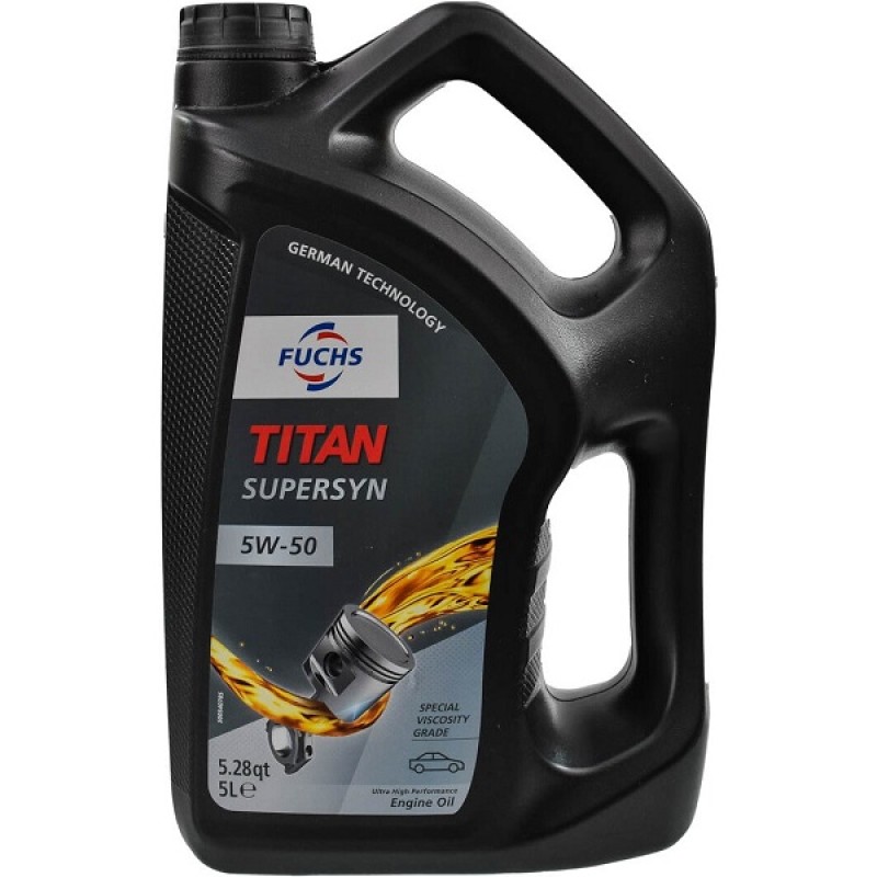 FUCHS Titan Supersyn 5W-50 5л. 601425707