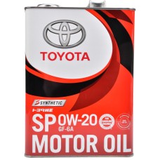 TOYOTA Motor Oil 0W-20 SP  4л.  0888013205
