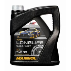 MANNOL 7715 Longlife 504/507 5W-30 4л. MN7715-4