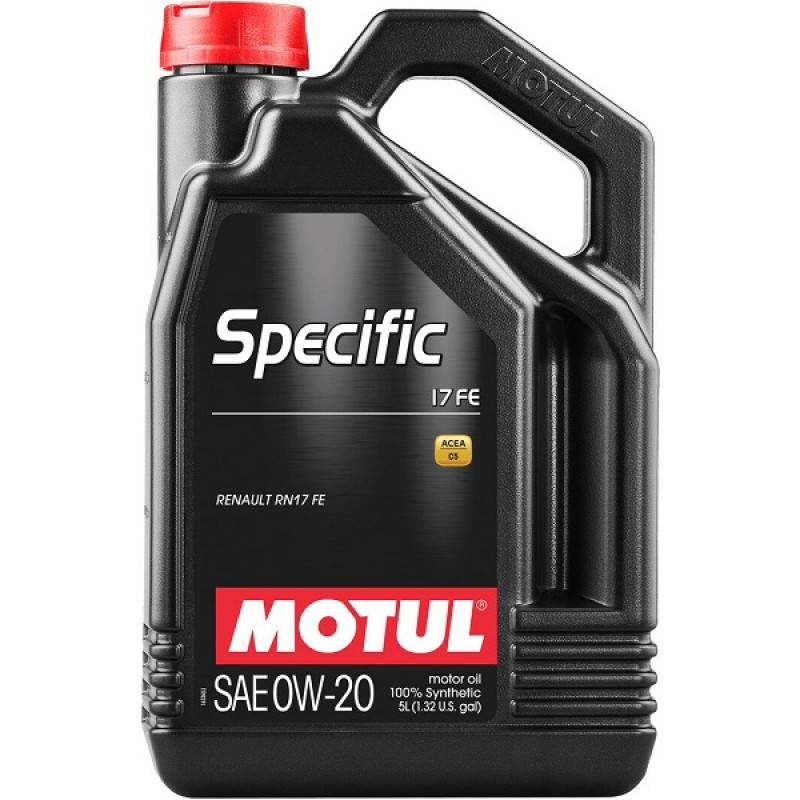 MOTUL SPECIFIC 17 FE SAE 0W-20 5л. 102406
