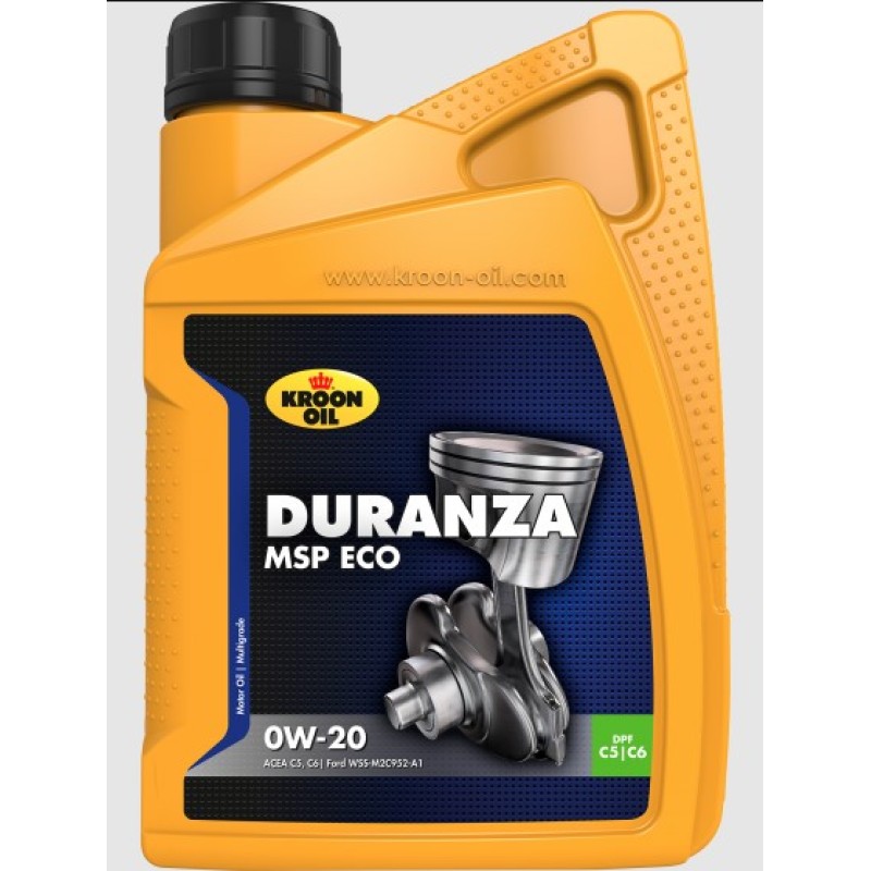 KROON OIL DURANZA MSP ECO 0W-20 1л.