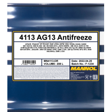 MANNOL Hightec AG13 зелений (Конц)  208л.