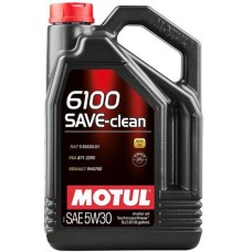 MOTUL 6100 Save-clean 5W-30 5л. Бесплатная доставка.