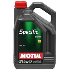 MOTUL Specific CNG/LPG 5W-40 5л. Бесплатная доставка.