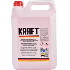 KRAFT Antifreeze Concentrate G12/G12+ (-70C, красный) 5л.