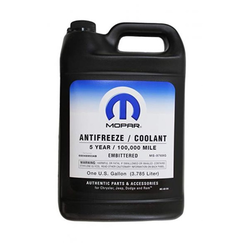 Mopar Concentrate Antifreeze  5 Year  (-70C, помаранчевий)  3,78л.  68048953AC