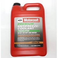 Ford Motorcraft Premium Prediluted Antifreeze (-37C, зелёный) 3,78л.