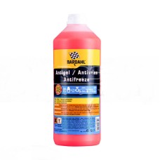 Конц. Антифриза G12+ BARDAHL RED ANTIFREEZE - ANTIGEL ROUGE червоний 1л.
