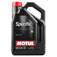MOTUL Specific 17 5W-30 5л. Бесплатная доставка.