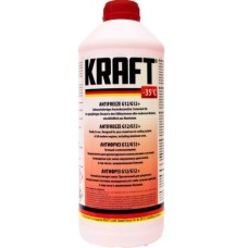 KRAFT Antifreeze (-35C, красный) 1,5л.