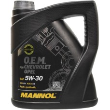 MANNOL (metal) 7701 OEM для Chevrolet Opel 5W-30 1л.
