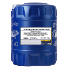 MANNOL 7701 OEM для Chevrolet Opel 5W-30 20л. MN7701-20