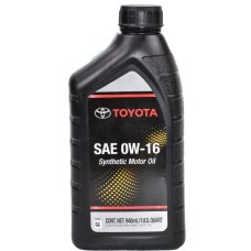 TOYOTA Motor Oil 0W-16 0,946 л.  0027916QTE