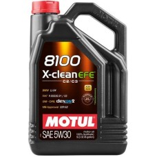 MOTUL 8100 X-Clean EFE 5W-30 5л. Бесплатная доставка.