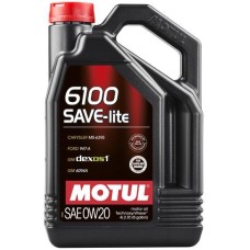 MOTUL 6100 Save-lite 0W-20 4л. Бесплатная доставка.