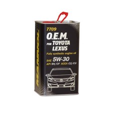 MANNOL (metal) 7709 OEM для Toyota Lexus 5W-30 4л.