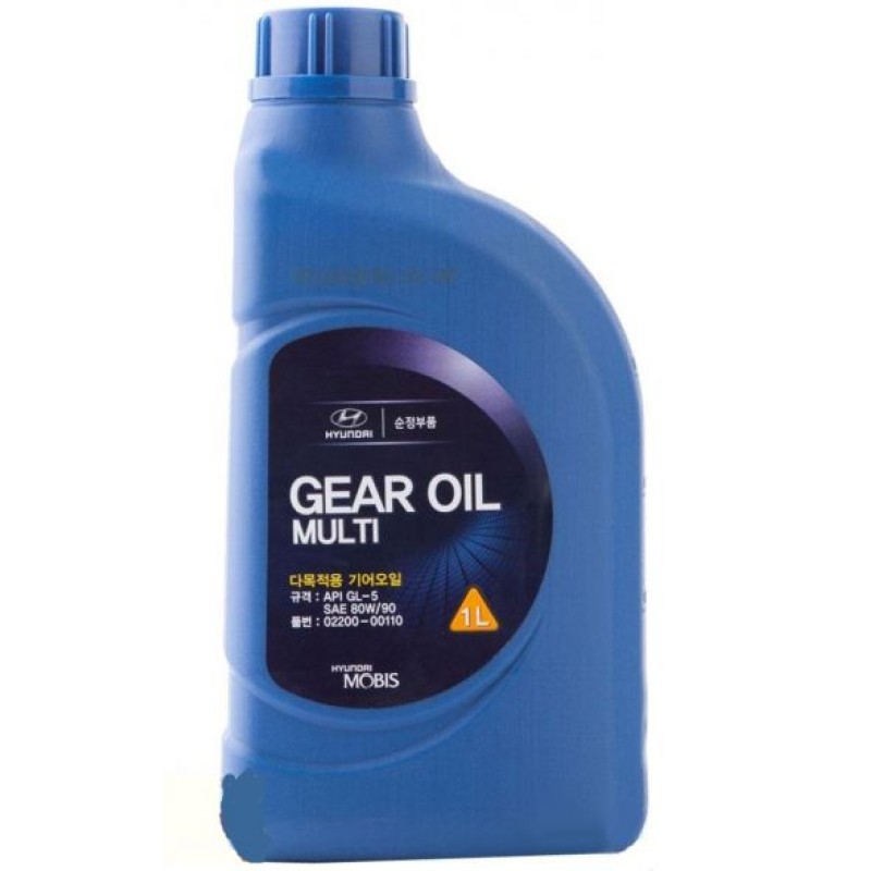Mobis Gear Oil Multi 80W-90 GL-5 1л.  0220000110
