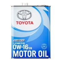 TOYOTA Motor Oil 0W-16 4л.  0888012105