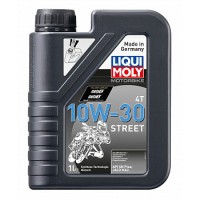 LIQUI MOLY НС-синтетична моторна олва для 4-тактних мотоциклів Motorbike 4T Street 10W-30 1л.