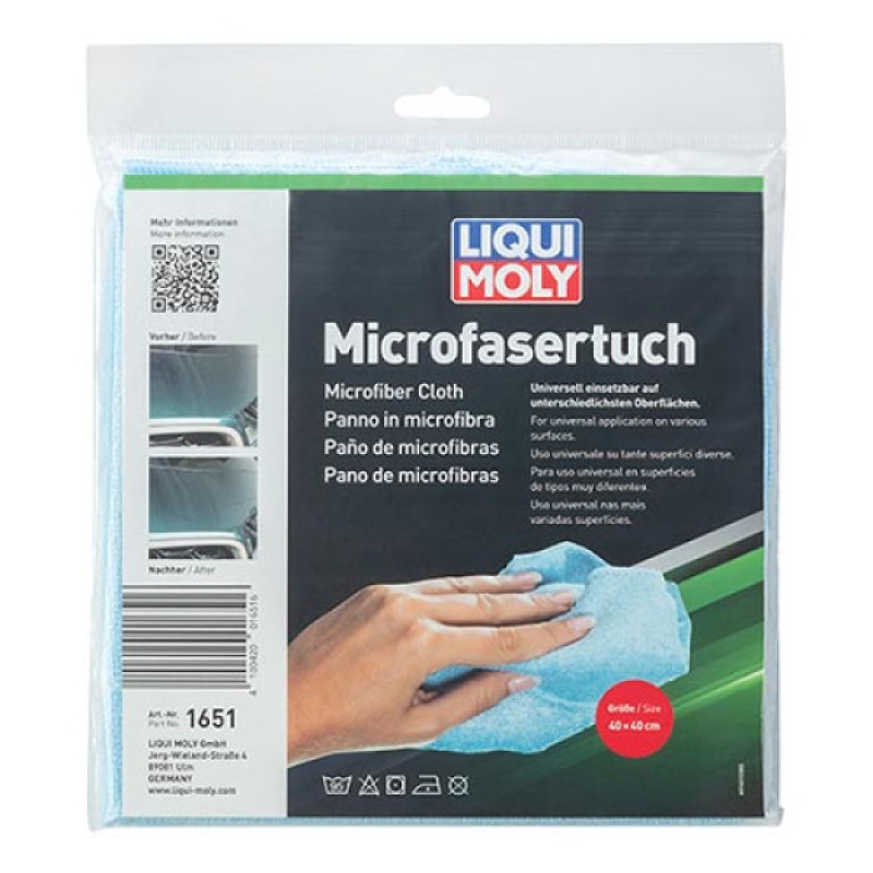 Спеціальна тканина для очистки із мікрофібри - Liqui Moly Microfasertuch   1шт.