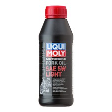 Олива для мотовилок та амортизаторів - Liqui Moly Motorbike Fork Oil 5W Light   0.5л.