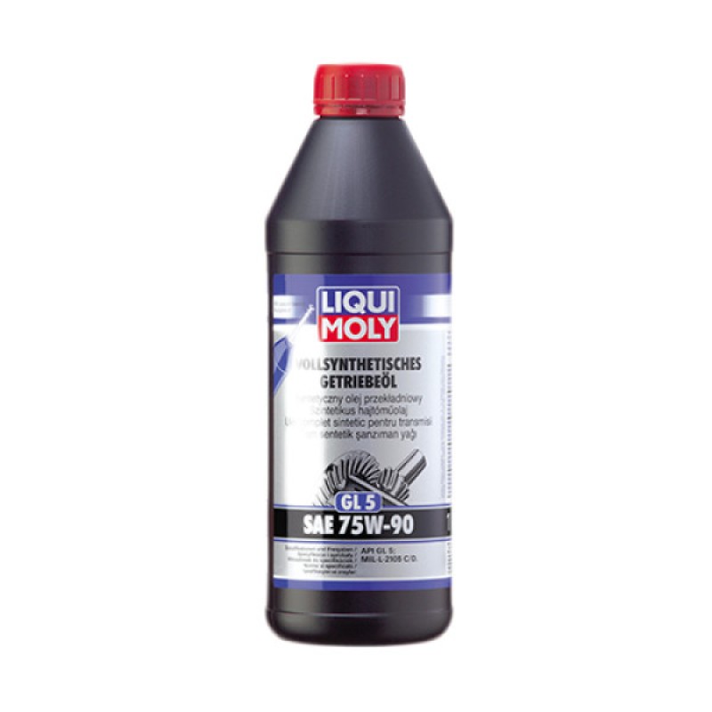 Синтетична трансмісійна олива - Liqui Moly Vollsynthetisches Hypoid Getriebeoil SAE 75W-90 GL5   1л.
