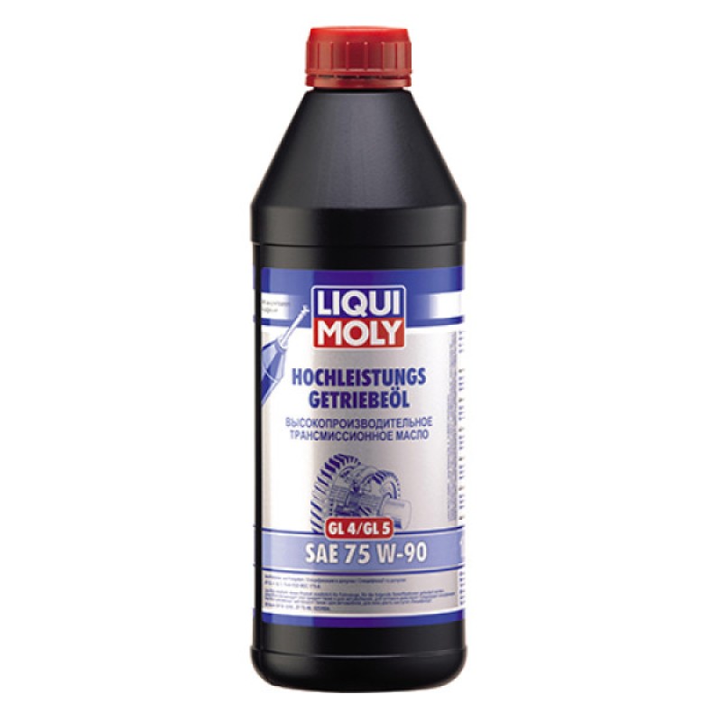 Синтетична трансмісійна олива - Liqui Moly Hochleistungs-Getriebeoil SAE 75W-90 GL 4+   1л.