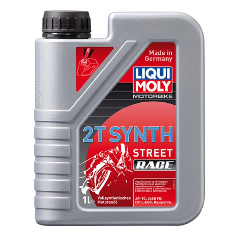Олива для 2-тактних двигунів - Liqui Moly Motorbike 2T Synth Street Race 1л.