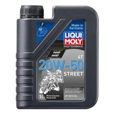 Олива для 4-тактних двигунів - Liqui Moly Motorbike 4T 20W-50 Street 1л.