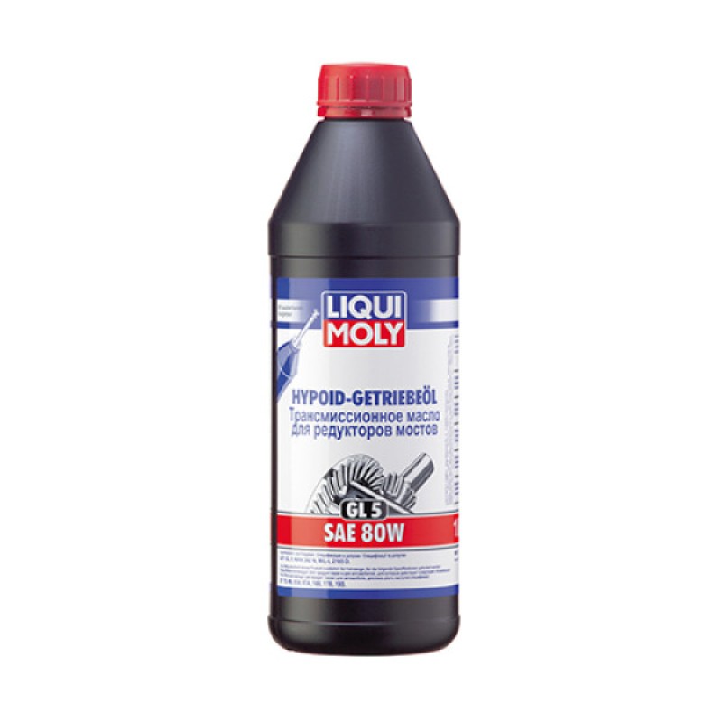 Мінеральна трансмісійна олива - Liqui Moly Hypoid-Geriebeoil SAE 80W (GL5)   1л.