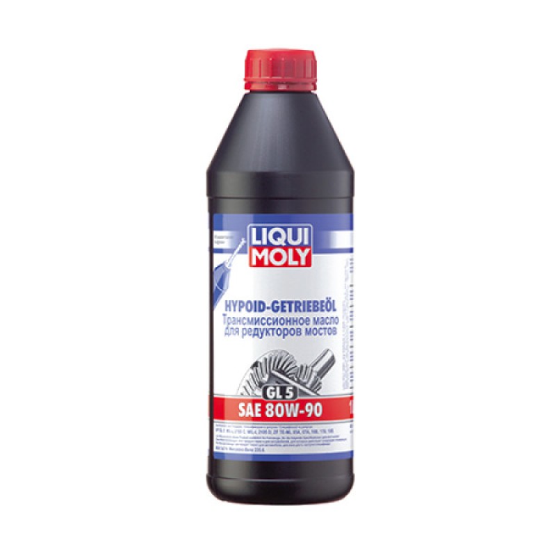 Мінеральна трансмісійна олива - Liqui Moly Hypoid-Getriebeoil SAE 80W-90 (GL5)   1л.