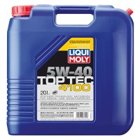 Синтетична моторна олива - Liqui Moly Top Tec 4100 SAE 5W-40 20л. Безкоштовна доставка.