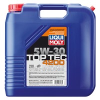Синтетична моторна олива - Liqui Moly Top Tec 4200 SAE 5W-30   20л. Безкоштовна доставка.