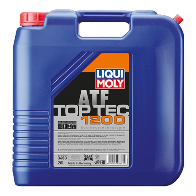 Олива для АКПП та гідроприводів - Liqui Moly Top Tec ATF 1200   20л. Безкоштовна доставка.