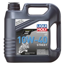 Олива для 4-тактних двигунів - Liqui Moly Motorbike 4T 10W-40 Street 4л.