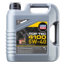 Синтетична моторна олива - Liqui Moly Top Tec 4100 SAE 5W-40 4л. Безкоштовна доставка.