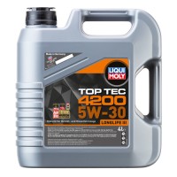 Синтетична моторна олива - Liqui Moly Top Tec 4200 SAE 5W-30   4л. Безкоштовна доставка.