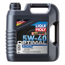 Синтетична моторна олива - Liqui Moly Optimal Synth SAE 5W-40 4л. Безкоштовна доставка.