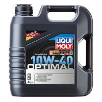 Напівсинтетична моторна олива - Liqui Moly Optimal SAE 10W-40 4л. Безкоштовна доставка.