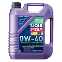 Синтетична моторна олива - Liqui Moly Synthoil Energy SAE 0W-40  5л. Безкоштовна доставка.