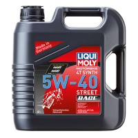 Олива для 4-тактних двигунів  - Liqui Moly Motorbike 4T Synth Street Race 5W-40 4л.