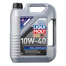 Напівсинтетична моторна олива - Liqui Moly MoS2 Leichtlauf SAE 10W-40 5л. Безкоштовна доставка.