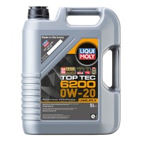 Синтетична моторна олива - Liqui Moly Top Tec 6200 0W-20 5л. Безкоштовна доставка.