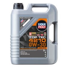 LIQUI MOLY HC-синтетична моторна олива - Liqui Moly Top Tec 4210 SAE 0W-30 5л. Безкоштовна доставка